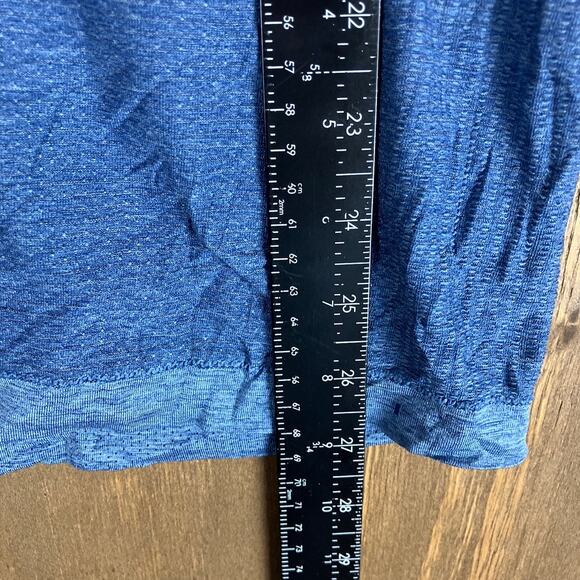 Lululemon Mens Sweatshirt Blue Pullover Metal Vent Tech Lightweight Stretch M - Picture 8 of 11